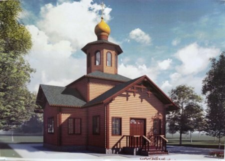 Владимир Ресин посетил строительство храмового комплекса в Северном